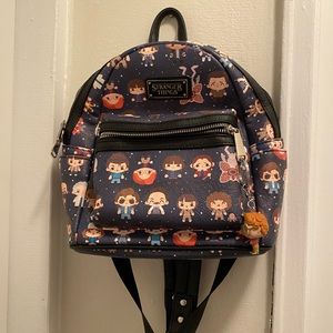 Stranger Things Leather Backpack